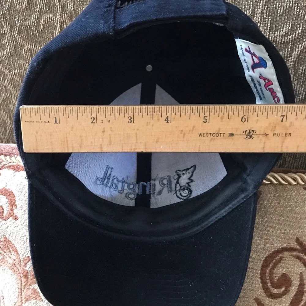 Cloth Ringtail baseball hat w/ adjustable Velcro. Great protection from the sun!